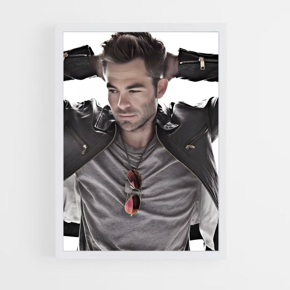 ap-chris pine-5 cadre Blanc