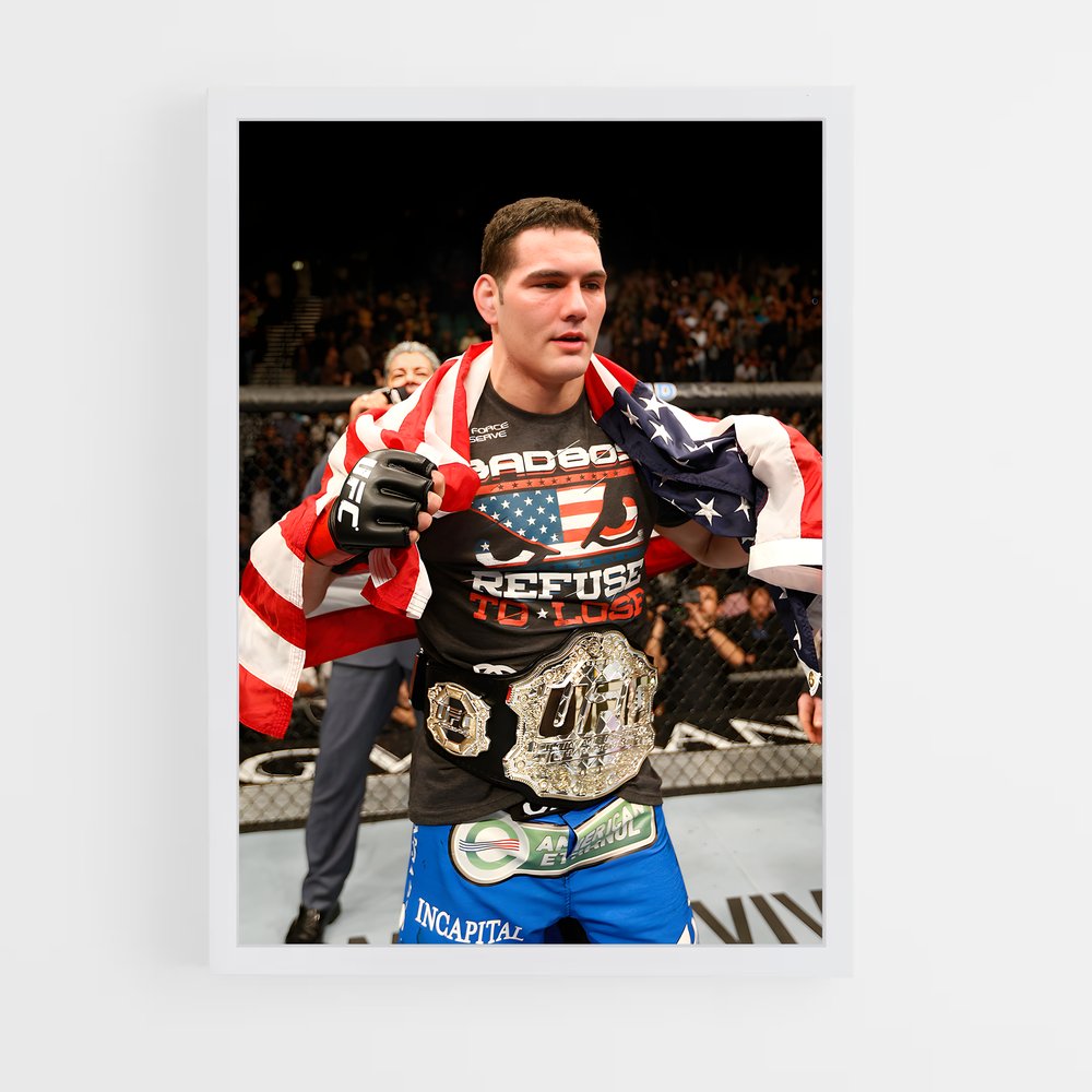 ap-chris weidman-2 cadre Blanc