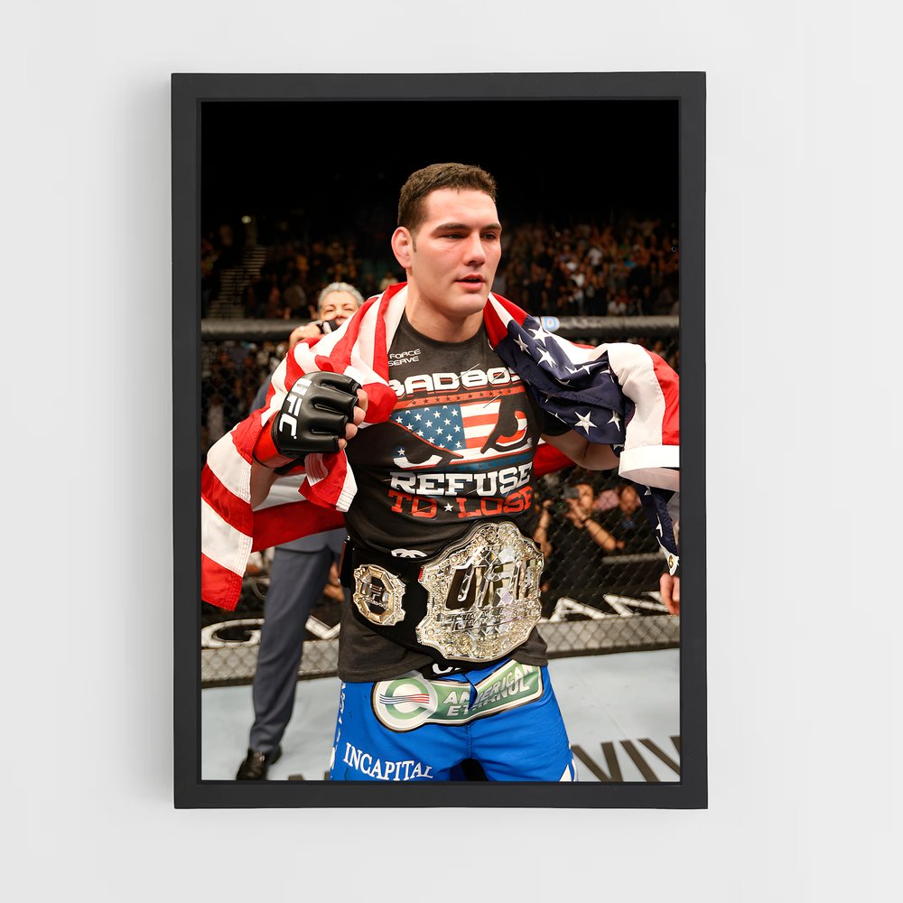 ap-chris weidman-2 cadre Noir