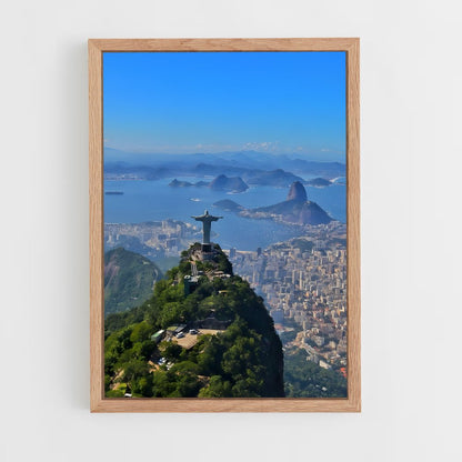 ap-christ the redeemer-3 cadre Bois clair