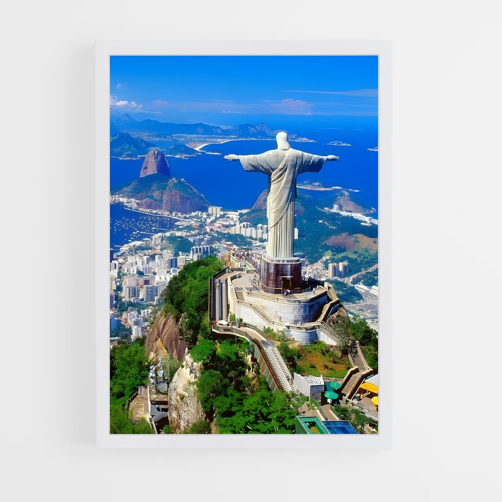 ap-christ the redeemer-4 cadre Blanc