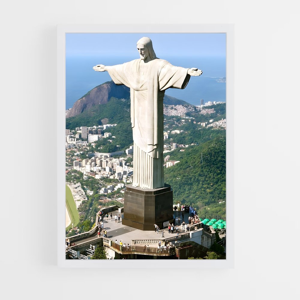 ap-christ the redeemer-5 cadre Blanc