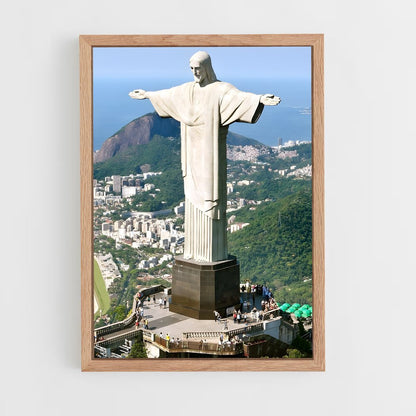 ap-christ the redeemer-5 cadre Bois clair