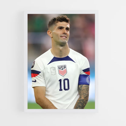 ap-christian pulisic-1 cadre Blanc