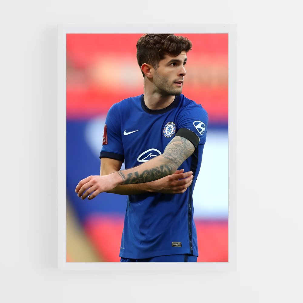 ap-christian pulisic-4 cadre Blanc