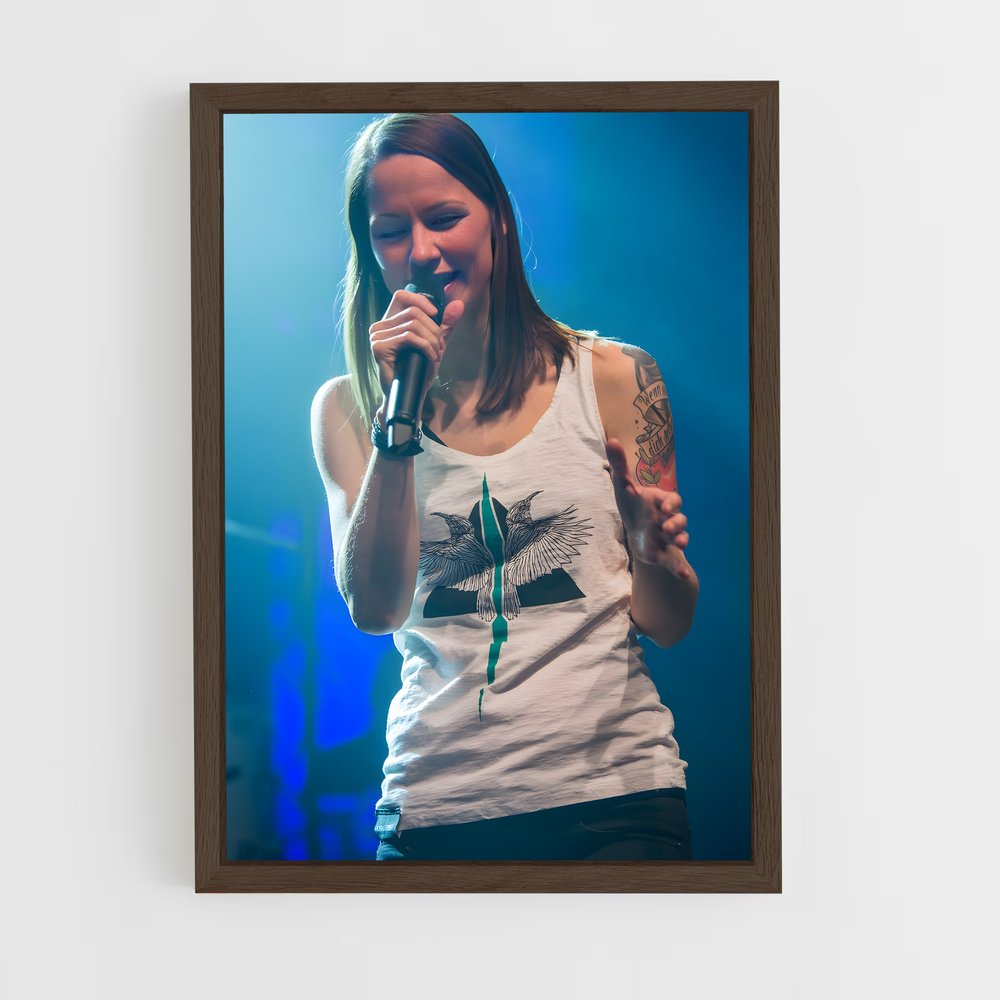 ap-christina sturmer-2 cadre Bois foncé