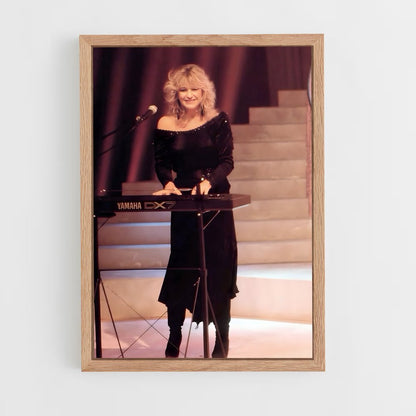 ap-christine mcvie-4 cadre Bois clair