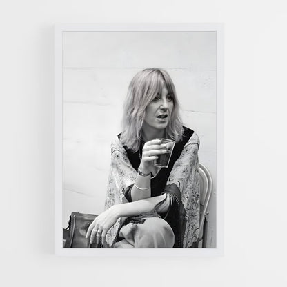 ap-christine mcvie-8 cadre Blanc