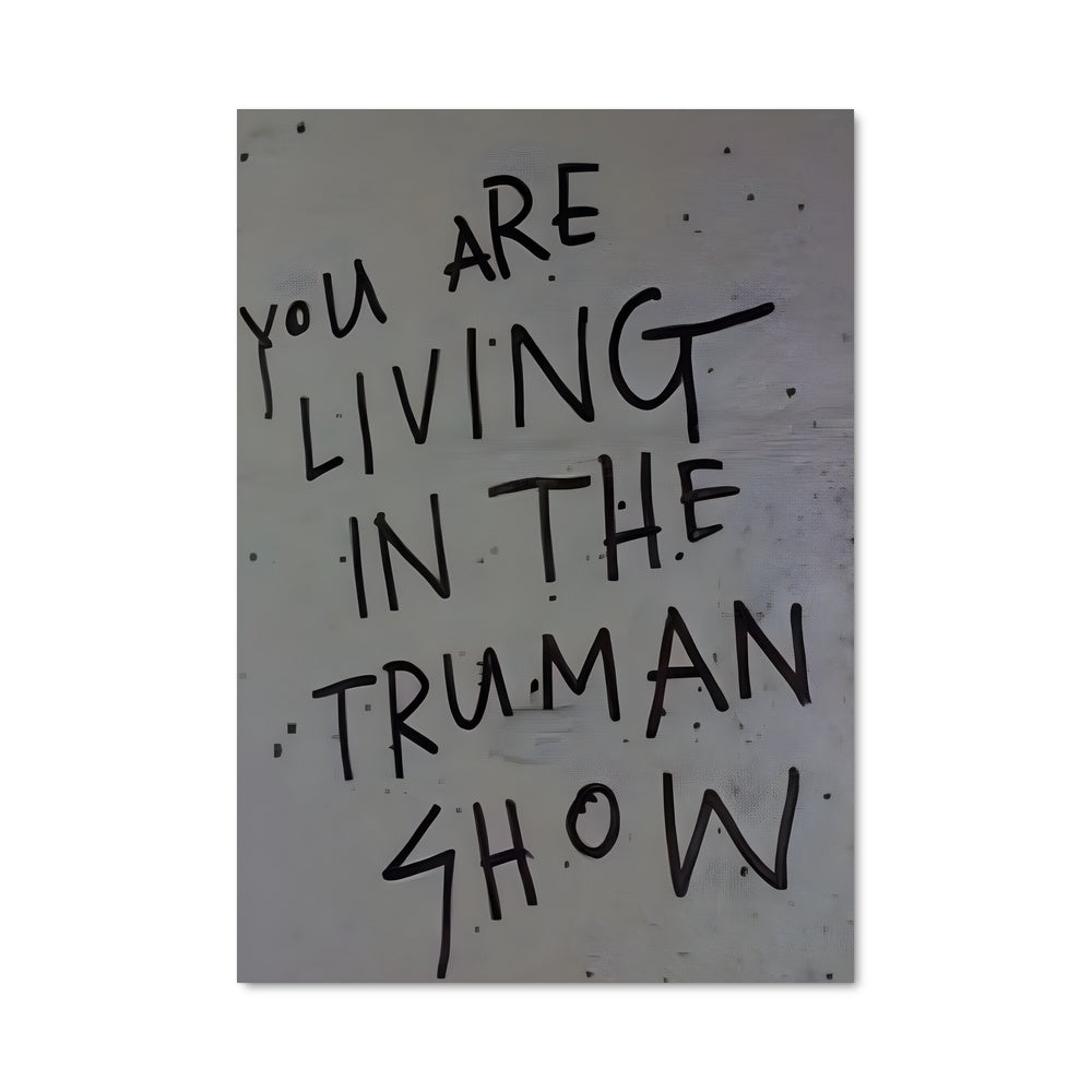 Poster Graffiti Intime