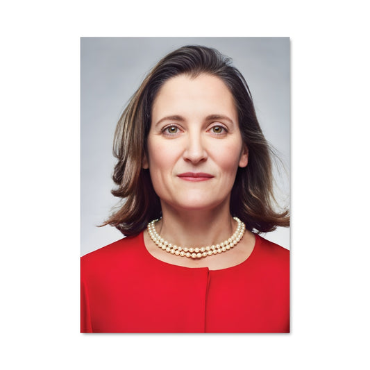 Poster Chrystia freeland 14353