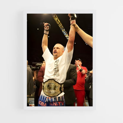 ap-chuck liddell-4 cadre Blanc