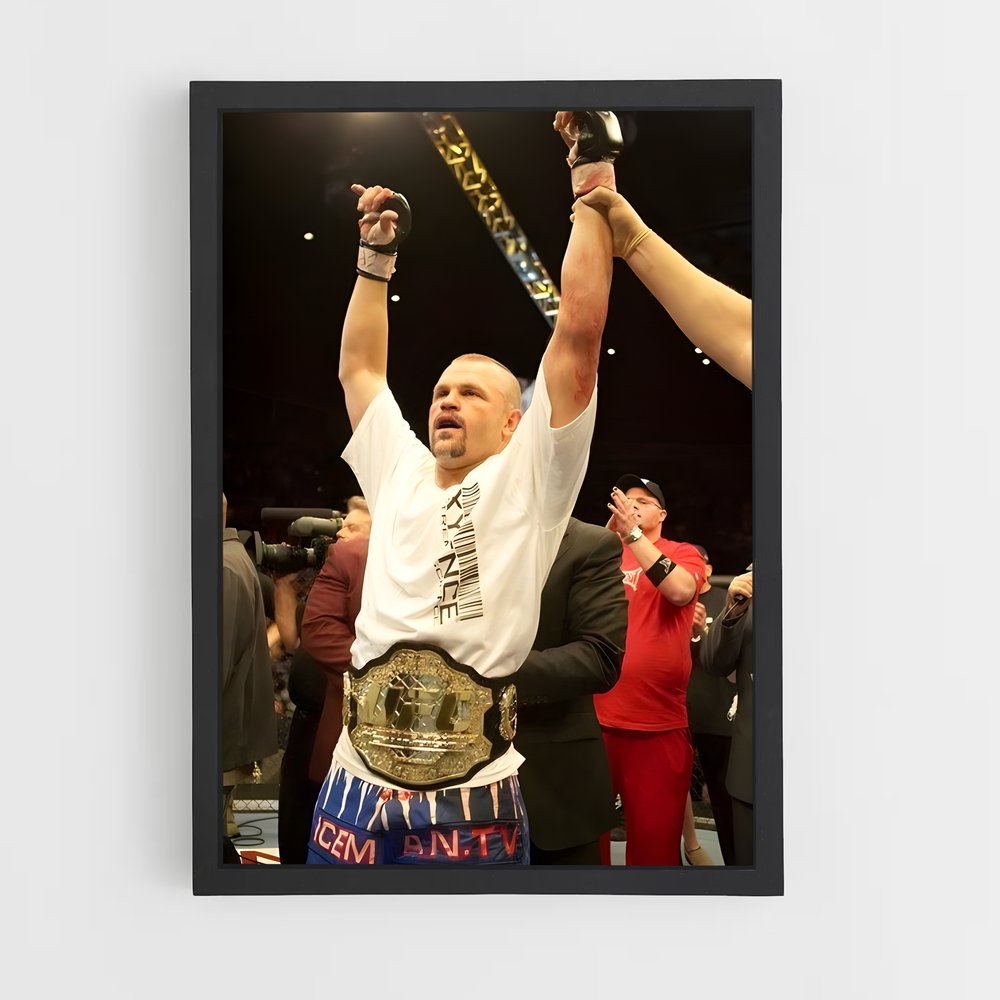 ap-chuck liddell-4 cadre Noir