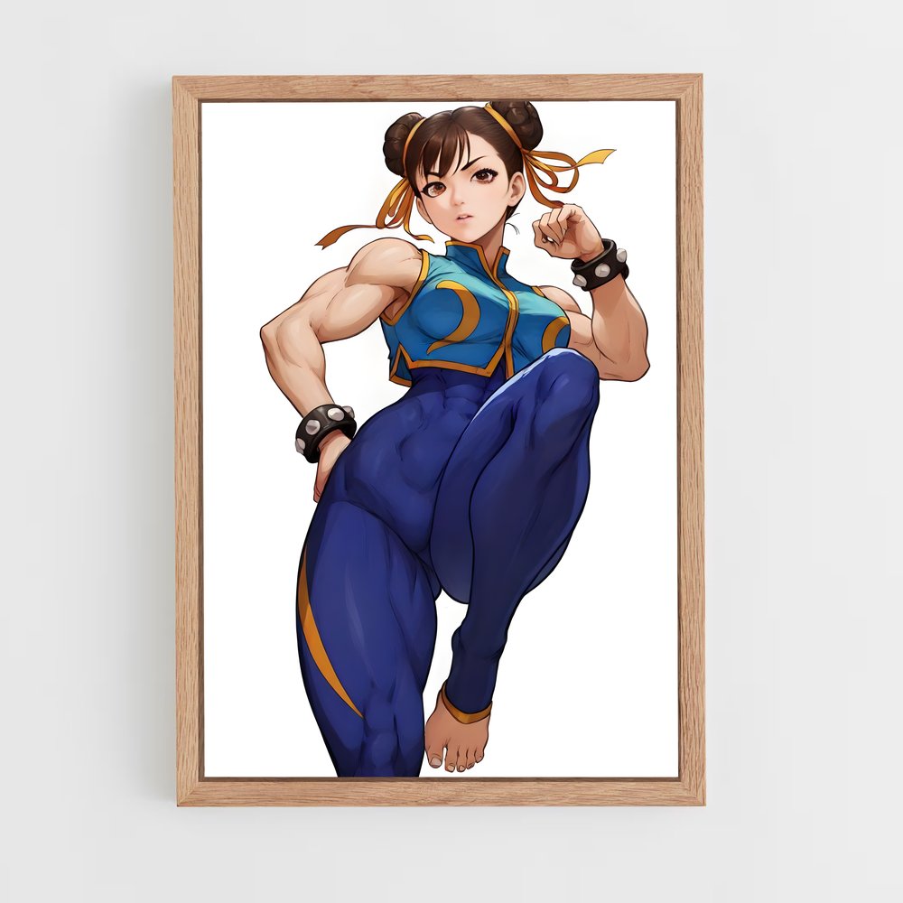 ap-chun li-6 cadre Bois clair