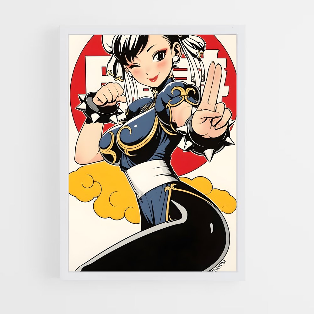 ap-chun li-8 cadre Blanc