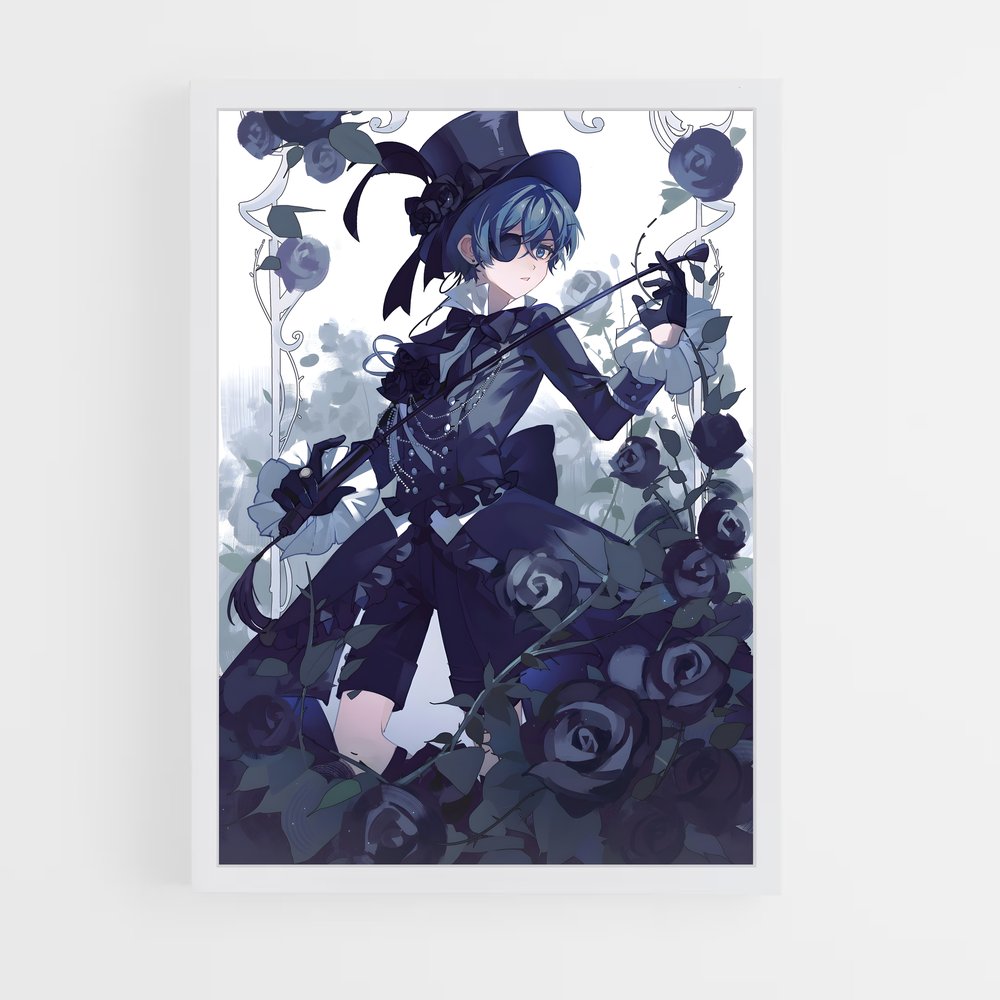 ap-ciel phantomhive-4 cadre Blanc