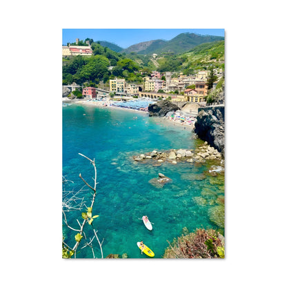 Poster Plage de Cinque Terre