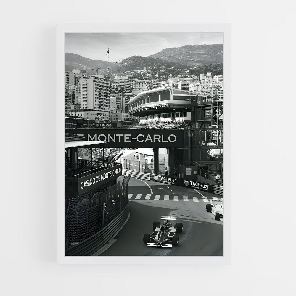 ap-circuit de monaco monte-carlo-2 cadre Blanc