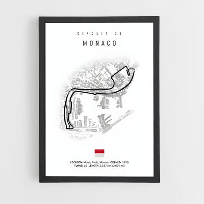 ap-circuit de monaco monte-carlo-6 cadre Noir