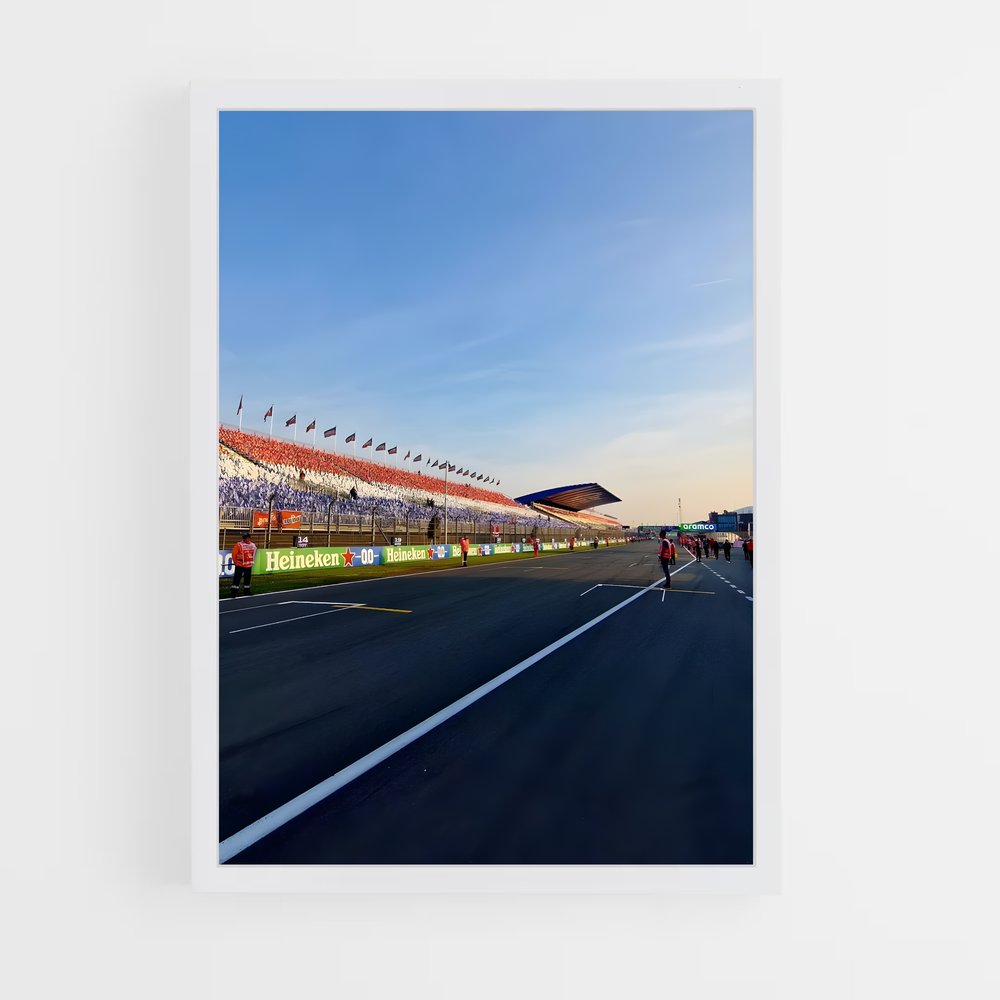 ap-circuit zandvoort netherlands-2 cadre Blanc