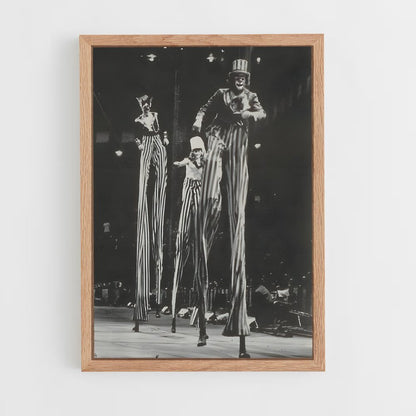 ap-circus performer-8 cadre Bois clair