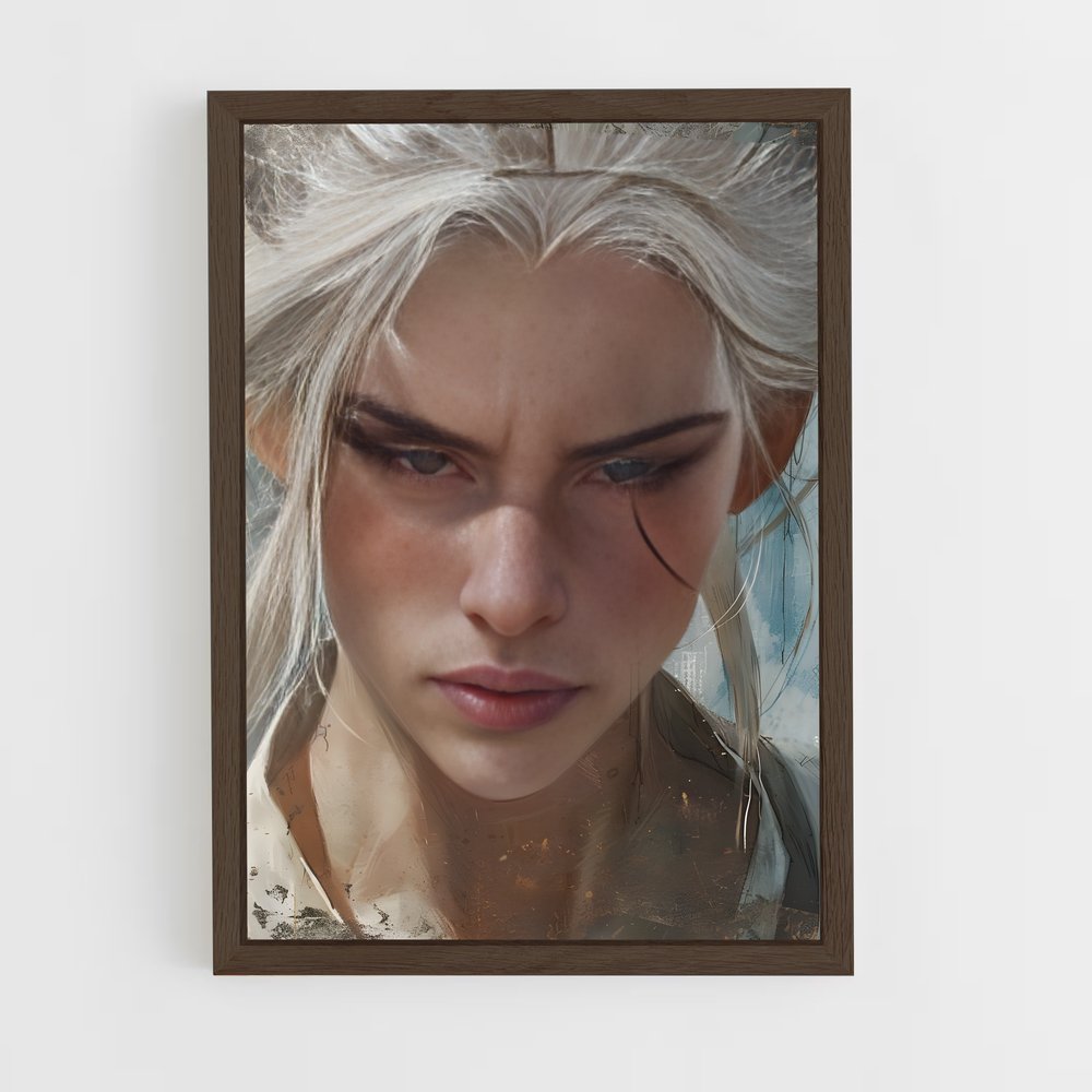 ap-ciri witcher-9 cadre Bois foncé