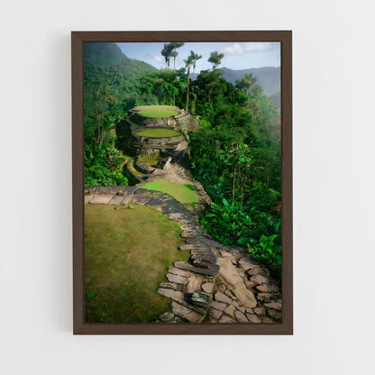 ap-ciudad perdida-1 cadre Bois foncé