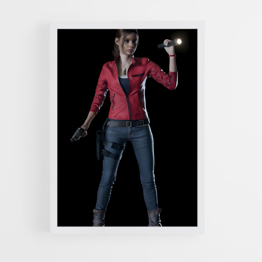 ap-claire redfield-1 cadre Blanc