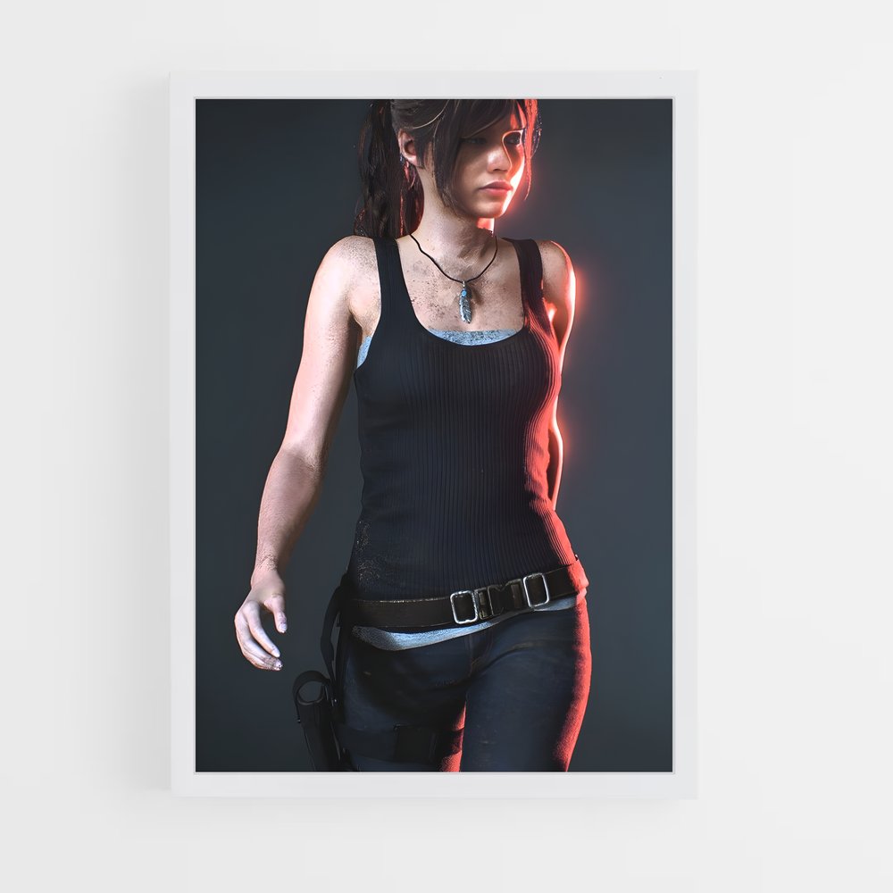 ap-claire redfield-2 cadre Blanc
