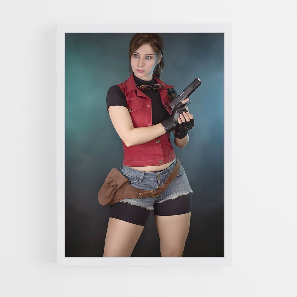 ap-claire redfield-3 cadre Blanc