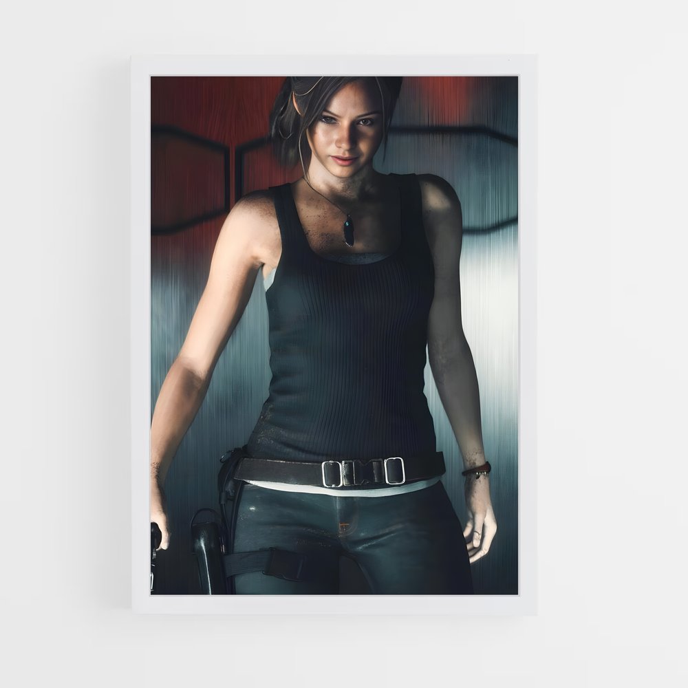 ap-claire redfield-5 cadre Blanc