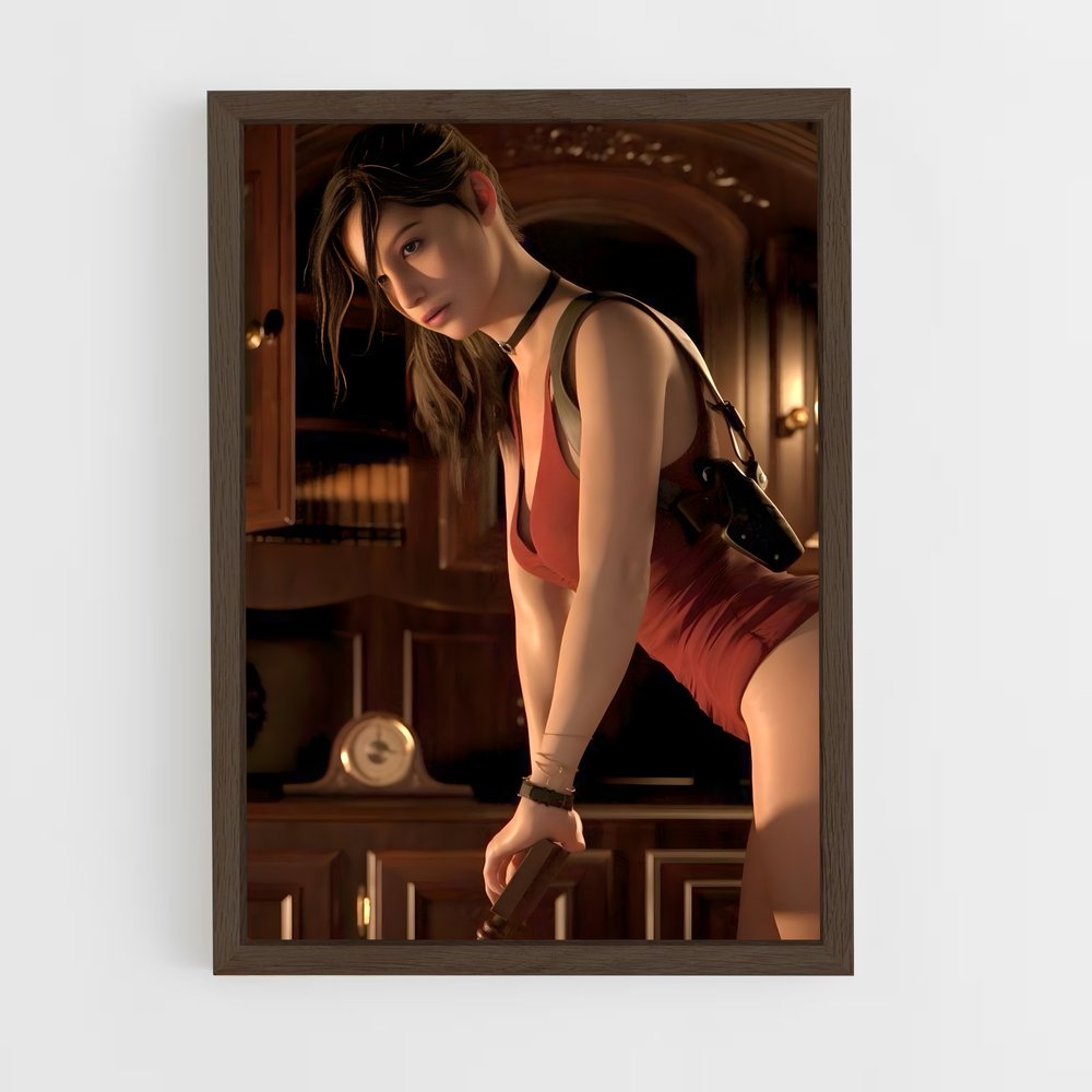 ap-claire redfield-7 cadre Bois foncé
