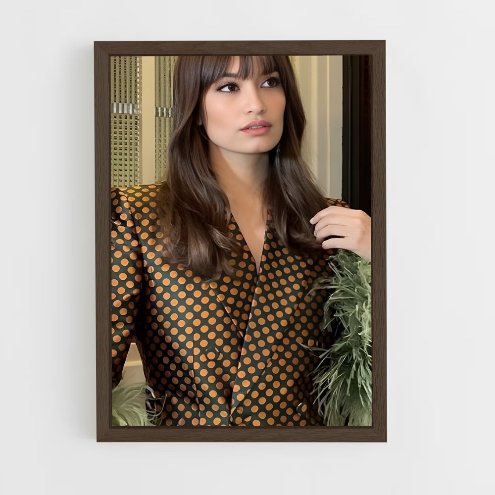 ap-clara luciani-11 cadre Bois foncé