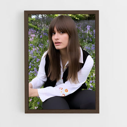 ap-clara luciani-7 cadre Bois foncé