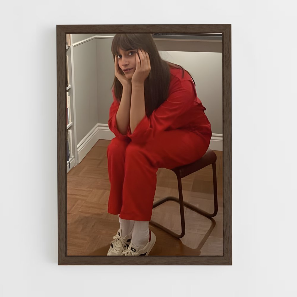 ap-clara luciani-8 cadre Bois foncé