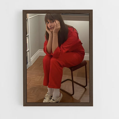 ap-clara luciani-8 cadre Bois foncé