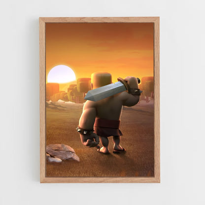 ap-clash of clans-2 cadre Bois clair