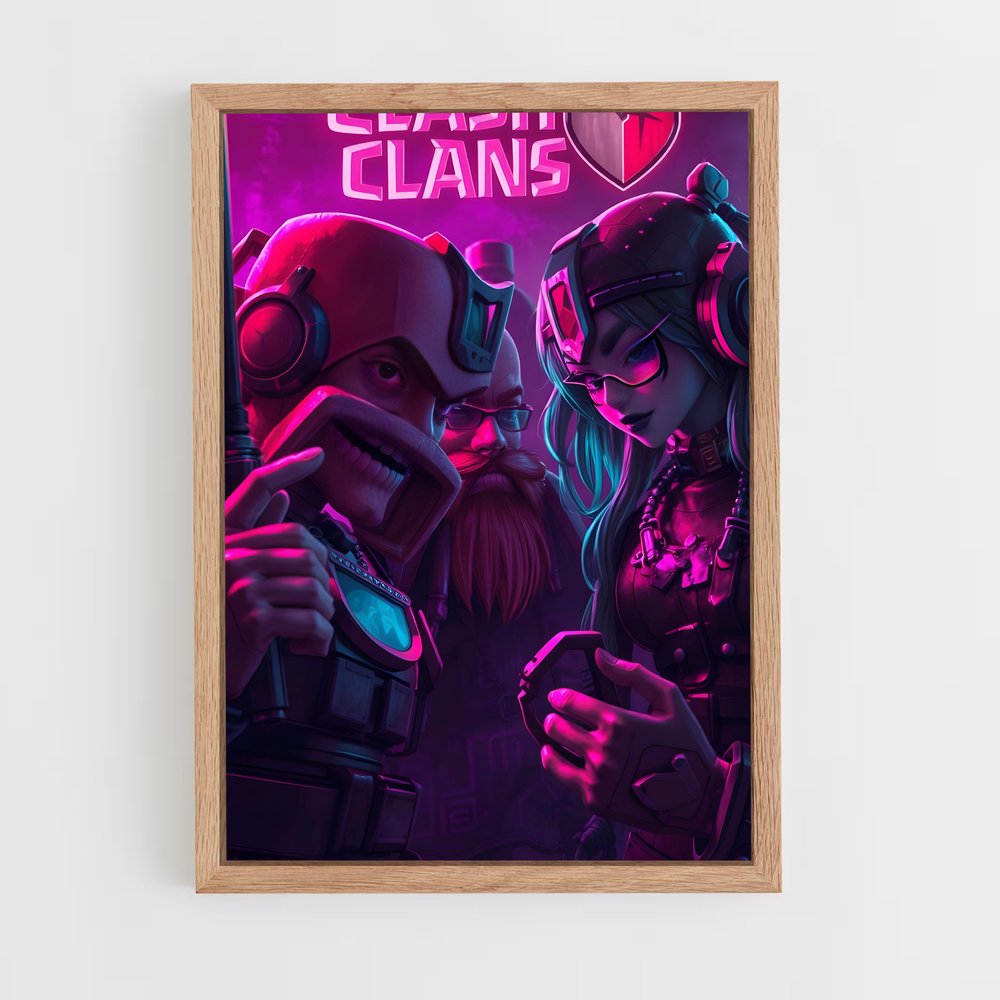 ap-clash of clans-3 cadre Bois clair
