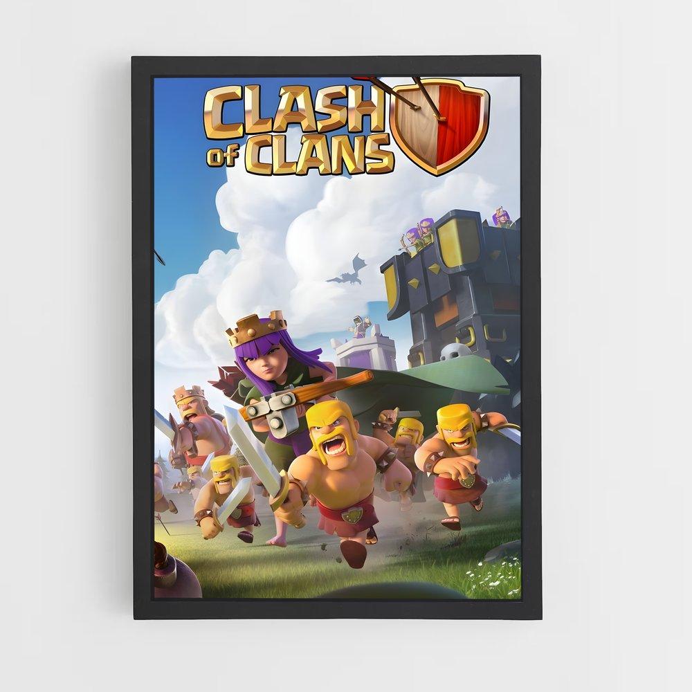 ap-clash of clans-8 cadre Noir