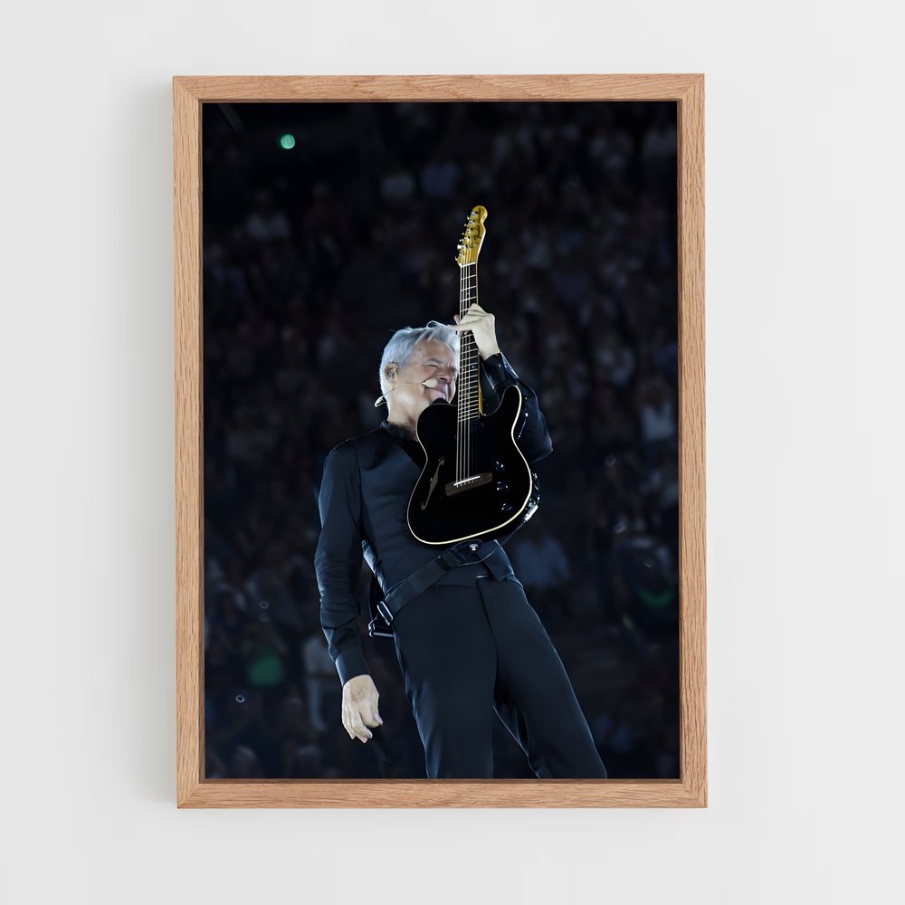 ap-claudio baglioni-4 cadre Bois clair