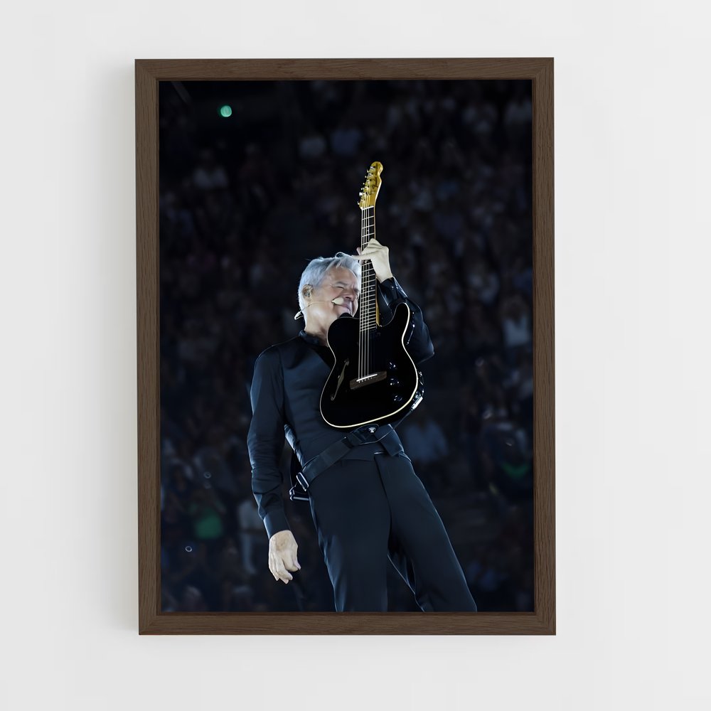 ap-claudio baglioni-4 cadre Bois foncé