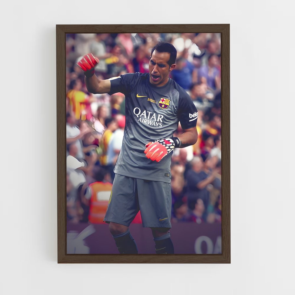ap-claudio bravo-4 cadre Bois foncé