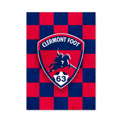 Poster Clermont en Échiquier