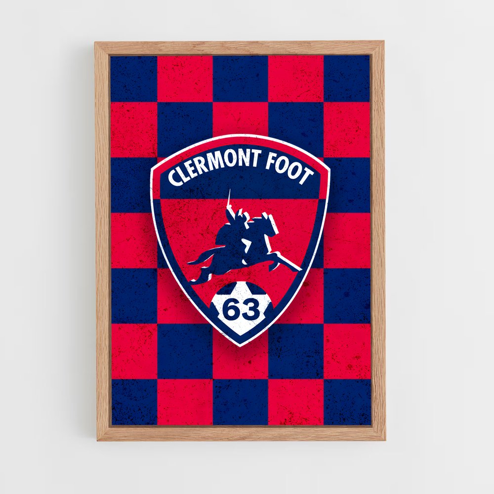ap-clermont foot 63-5 cadre Bois clair