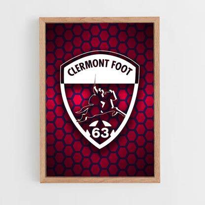 ap-clermont foot 63-6 cadre Bois clair