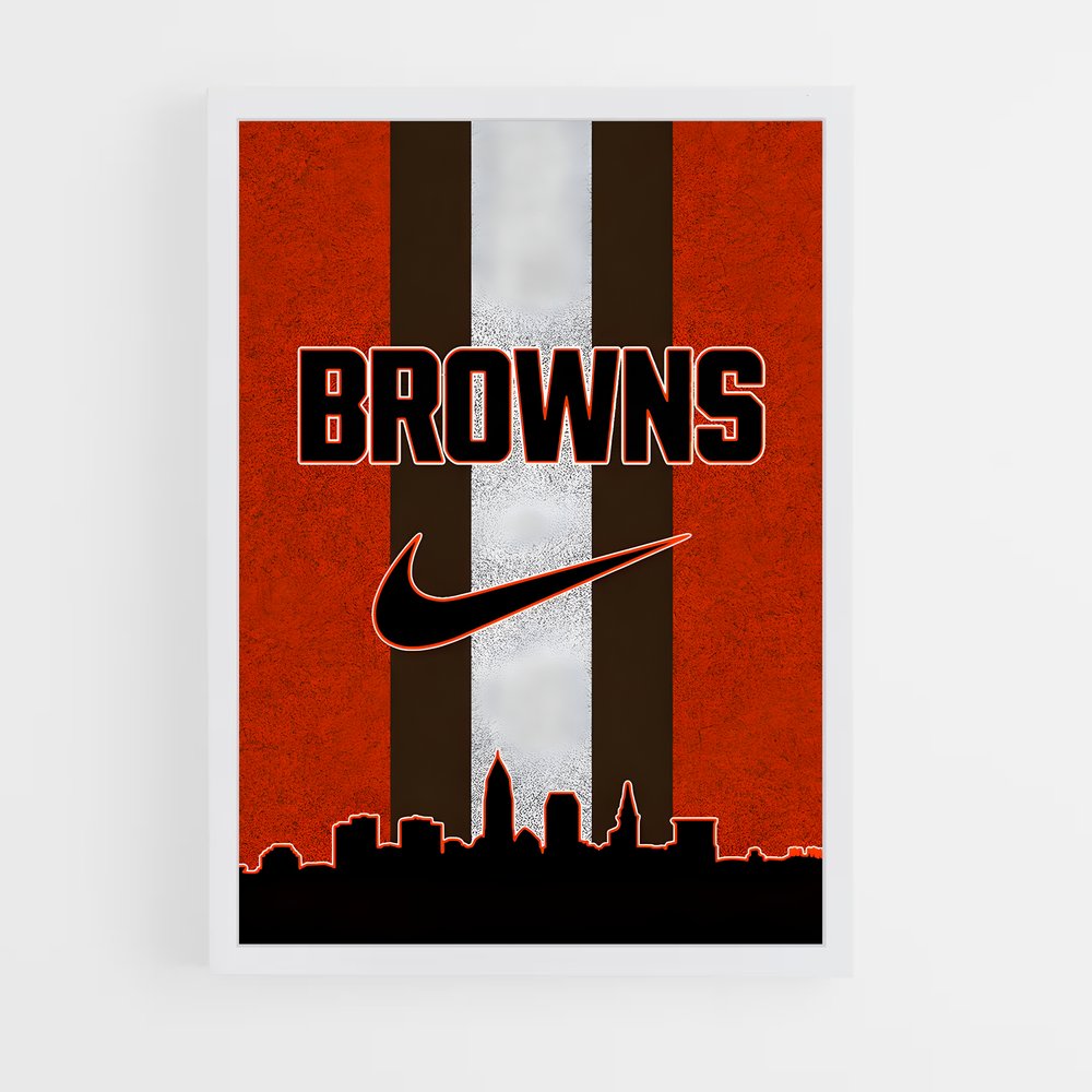 ap-cleveland browns-2 cadre Blanc