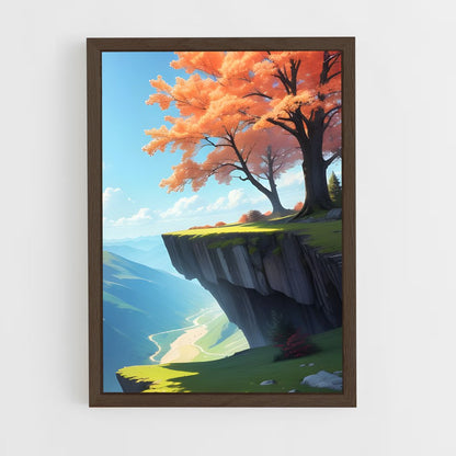 ap-cliff-10 cadre Bois foncé