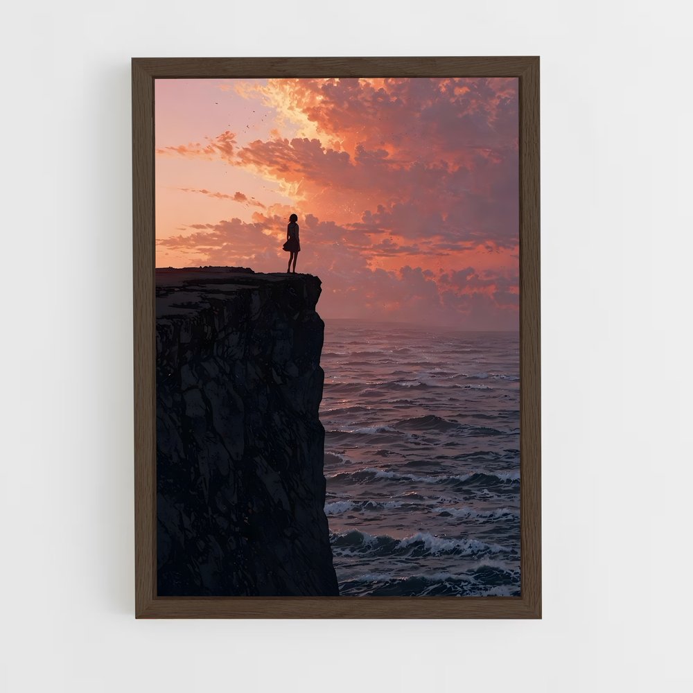 ap-cliff-8 cadre Bois foncé