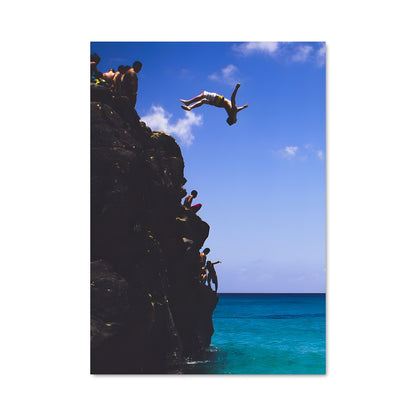 Poster Plongée Libre