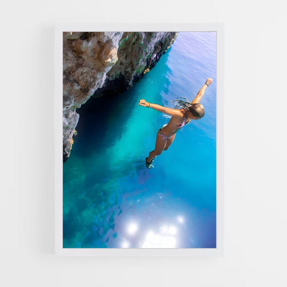 ap-cliff diving-3 cadre Blanc
