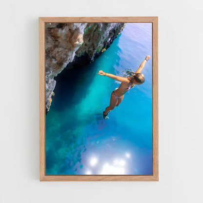 ap-cliff diving-3 cadre Bois clair